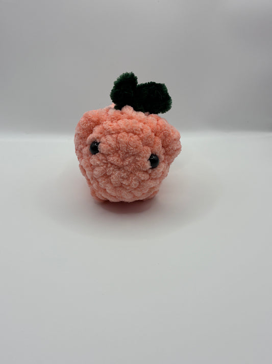 Peach Fruit Loaf Cat